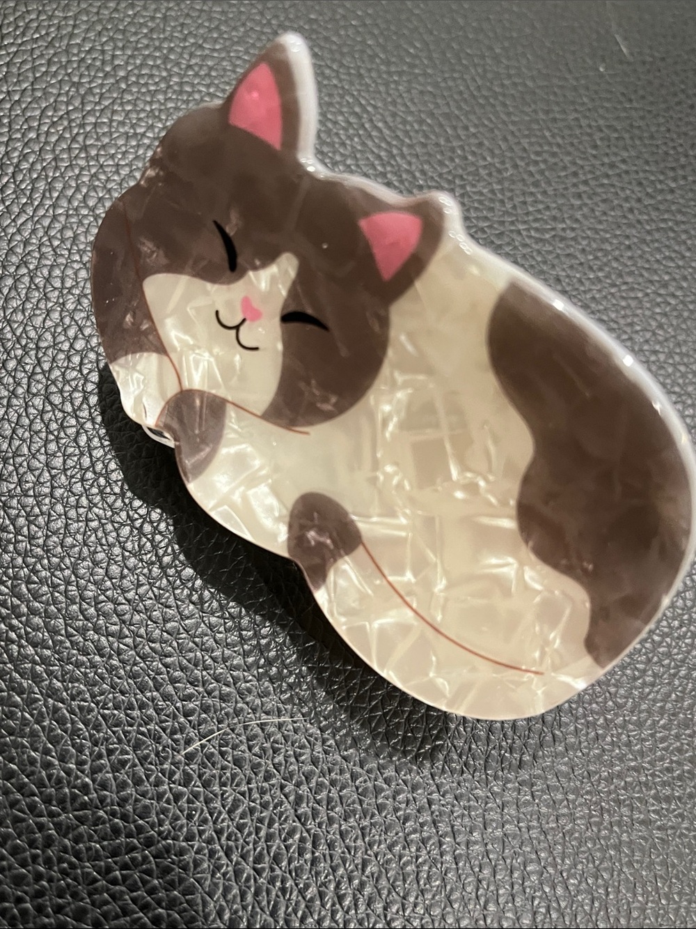 Tabby Cat Hair Clip